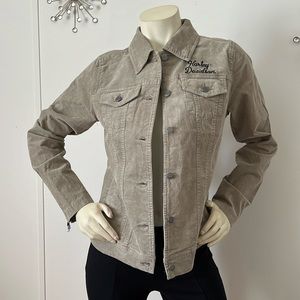 NWT HARLEY DAVISON Corduroy Jacket